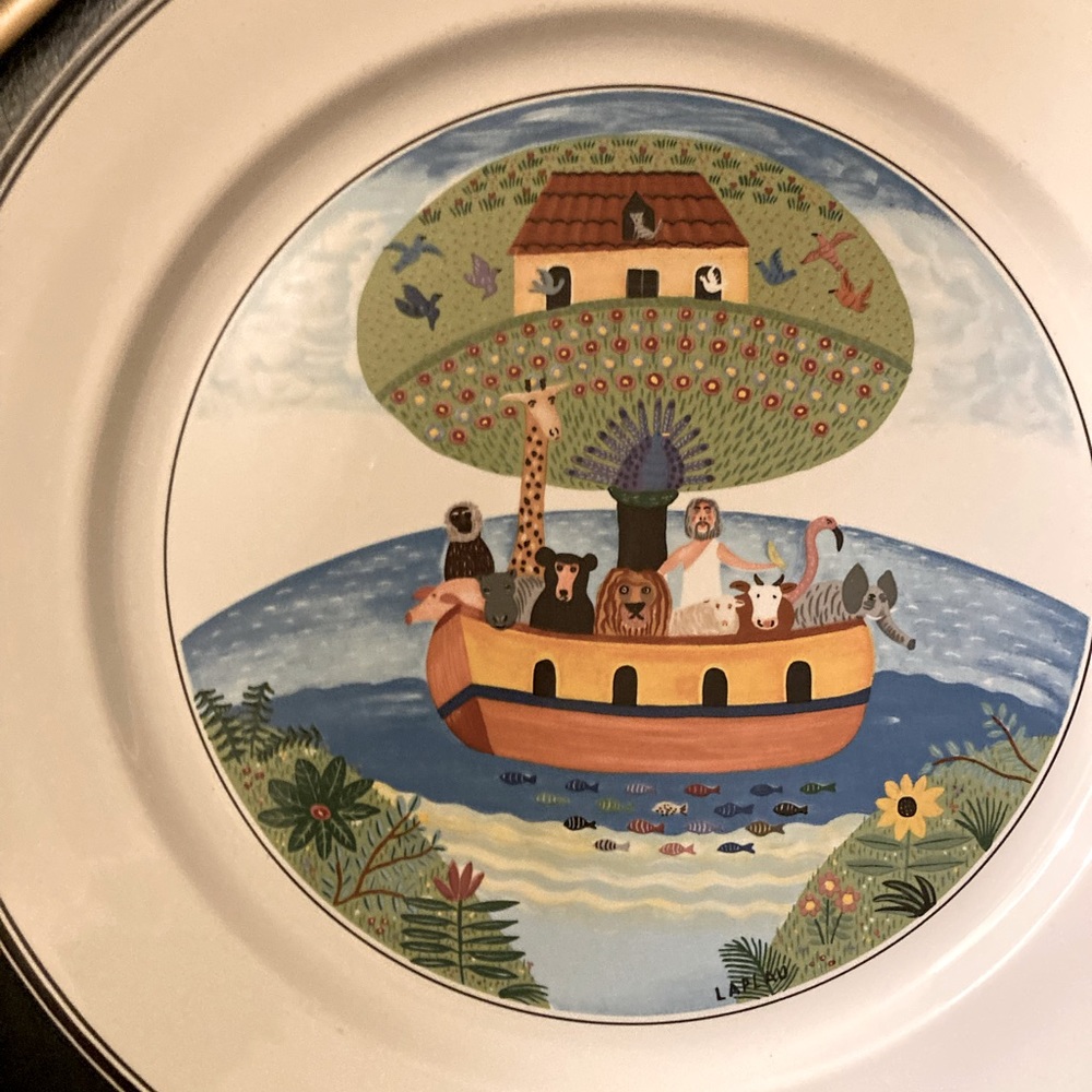 villeory $ Boch 2 serving plates